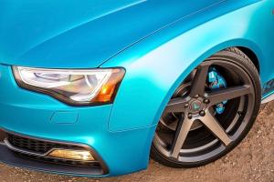 Audi S5 Coupe on Carbon Graphite Vorsteiner Wheels (V-FF 104) 2016 года 